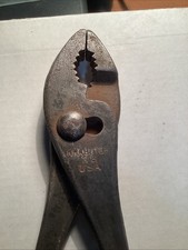 Kraeuter Hand Tools Slip Joint Pliers 8 " FORGED and Made in USA #38