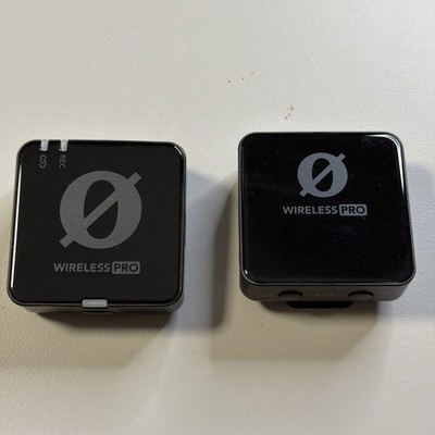 RODE Wireless PRO Clip-On Transmitter And Receiver Works Great