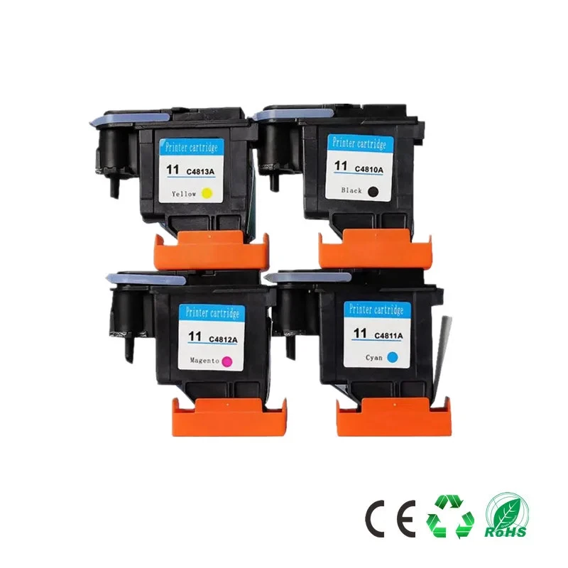 4PC/set HP11 Printhead Designjet100 110 510 500PS C4810A C4811A C4812A C4813A - Image 2 of 4