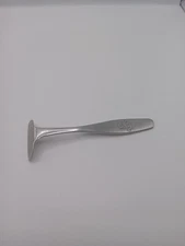 VTG Selandia Denmark 18-8 Stainless Baby Food Pusher Victorian Era 4½" Teddybear