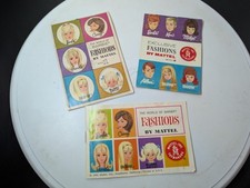 Barbie - Vintage 1964  1966 Booklets - The World of Barbie Fashions By Mattel