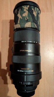 Kameraobjektiv Sigma DG 150-500mm 1.5-6.3 APO HSM für Nikon