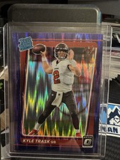 2021 Panini Donruss Optic Kyle Trask Rated Rookie Purple Shock 209