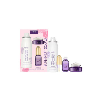 TARTE~SUPERFRUIT SQUAD -HIGH-PERFORMANCE NATURALS TRAVEL TRIO SET~ BNIB