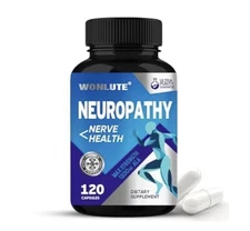 Wonlute Neuropathy, Nerve Relief Supplement 1200mg Alpha Lipoic Acid Max Strengt