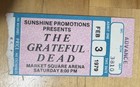 1979 The Grateful Dead Concert Ticket Stub Market Square Indianapolis IN Vtg — photo 1