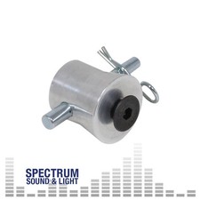 Global Truss F24 Half Conical for Base Plate [GL24BASECON] 34mm Truss Connector