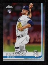 2019 Topps Chrome Update Target Refractor 72/250 Chris Paddack #18 Rookie RC 7c5
