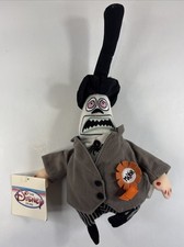 Vintage Disney Store Nightmare Before Christmas 8" Mayor Mini Bean Bag Plush NWT