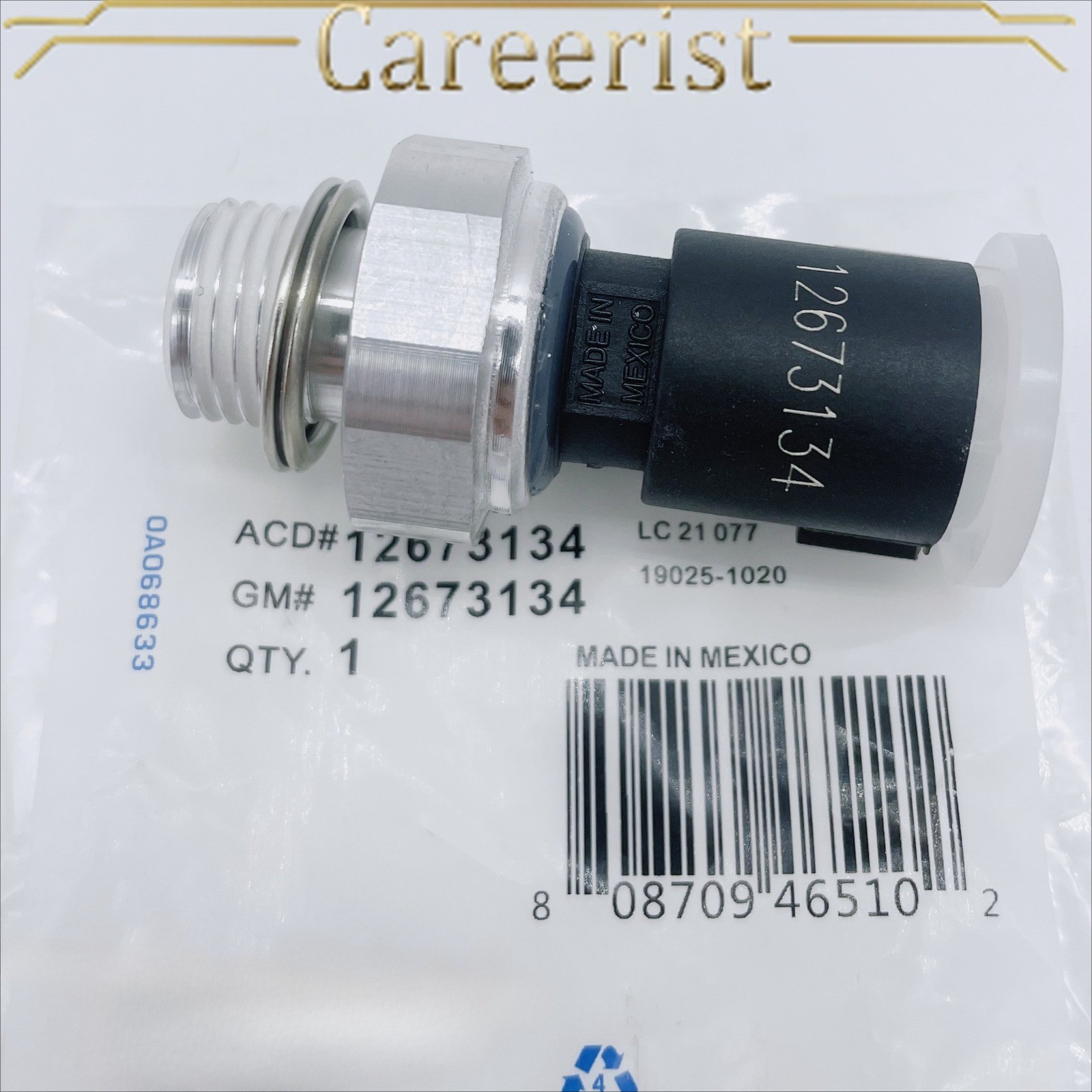 Pressure Sensor Switch #12673134 For 2009-2024 Chevrolet