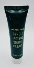 Trader Joe’s NEROLI BAMBOO Shave Cream, 1 fl oz, RARE/NEW/FOIL SEALED