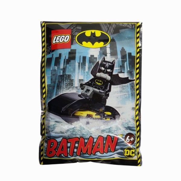 Lego Dc Comics Super Heroes Minifigur Batman Mit Jetski (212224) Polybag Neu-image