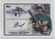 2014 Topps Postseason Performance Auto 44/50 Yoenis Cespedes #PPA-YC Auto 7p4