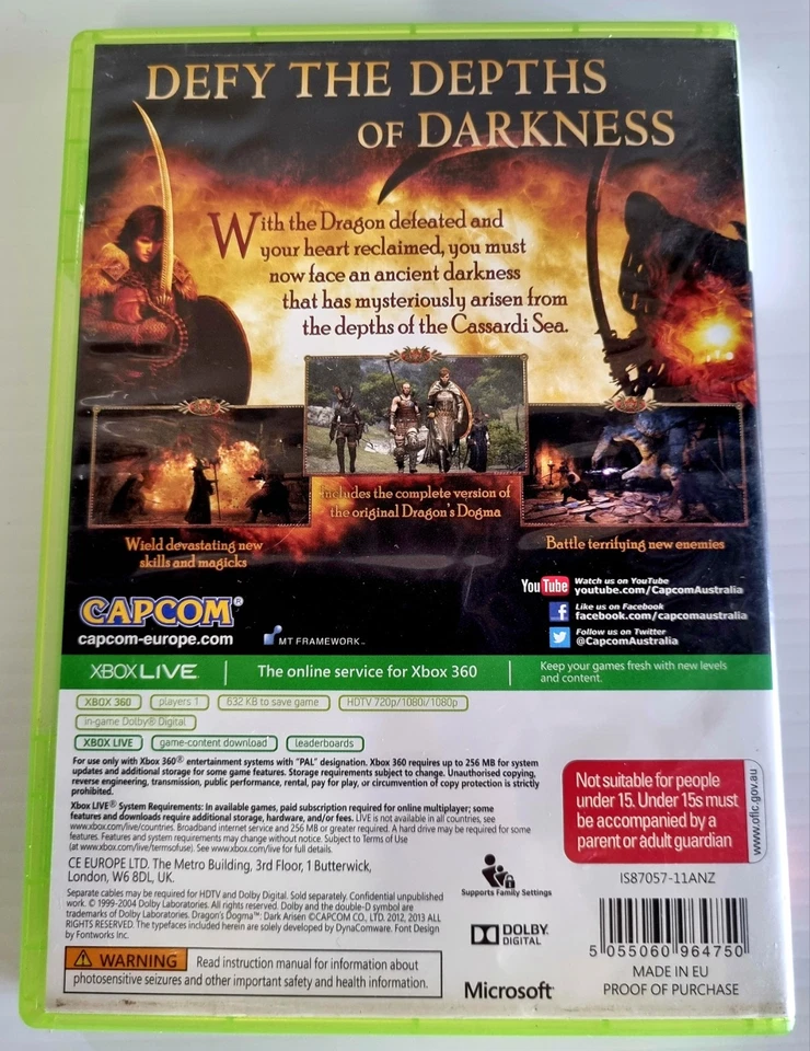 Dragon's Dogma: Dark Arisen | Microsoft Xbox 360 - Image 3 of 4