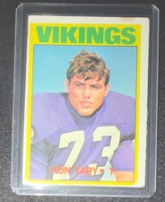 1972 Topps Ron Yary Minnesota Vikings Rookie Football Card #104. rookie card picture