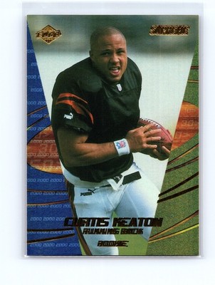 2000 Collector's Edge Supreme Rookie FOIL Update Curtis Keaton #U172 Rookie RC