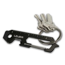 Lever Gear Clip KT - Carabiner Keychain Tool  Key Hang - Slim Keychain Multi...