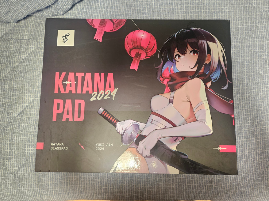 KATANA PAD 2024 yuki aimガラスパッド Yuki Aim Katana City Glass Mousepad 2024 Japan Limited Large | eBay