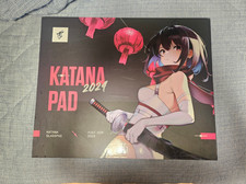 Yuki Aim Katana City Glass Mousepad 2024 Japan Limited Large