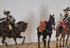 Figurines étain Cavalerie Prussienne Frédéric II - 15 Soldats 30mm, Occasion