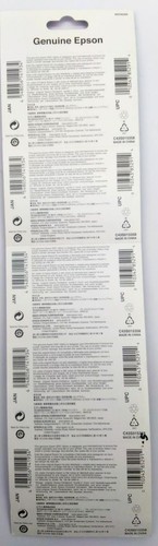 Epson ERC-22B Ribbon Cartridges M-183 Printer Dot Matrix Black Genuine - 5 Pack - 第 5/5 張圖片