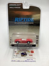 Greenlight Hollywood Series 34 Riptide 1960 Chevrolet Corvette Red 186i