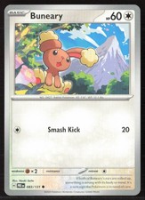 Buneary #083/131 Common SV: Prismatic Evolutions Pokemon