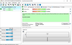 HGST Travelstar 1TB HTS541010A9E680 5.4K SATA 2.5" Laptop Festplatte 100% Health