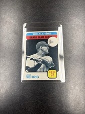 LOU GEHRIG ALL TIME GRAND SLAM HITTER VINTAGE LEGEND TOPPS BASEBALL CARD