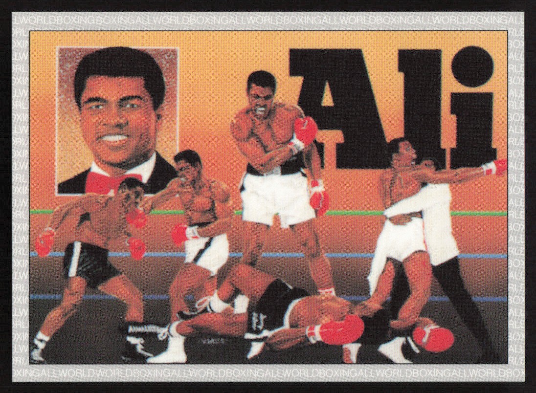 1991 All World Muhammad Ali Boxing Card #1