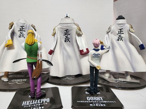 One Piece: 3 Navy Admirals Coby Helmeppo, 5-Piece Set - 第 2/12 張圖片