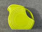 Fiesta Ware Miniature Disk Pitcher Fiesta Small Creamer Chartreuse