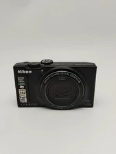 Nikon Coolpix S8200 16MP Digital Camera Black Near Mint Tested