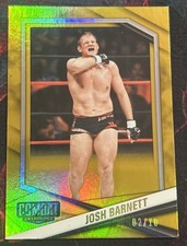 2025 Panini Combat Anthology - Josh Barnett #31 GOLD 02/10