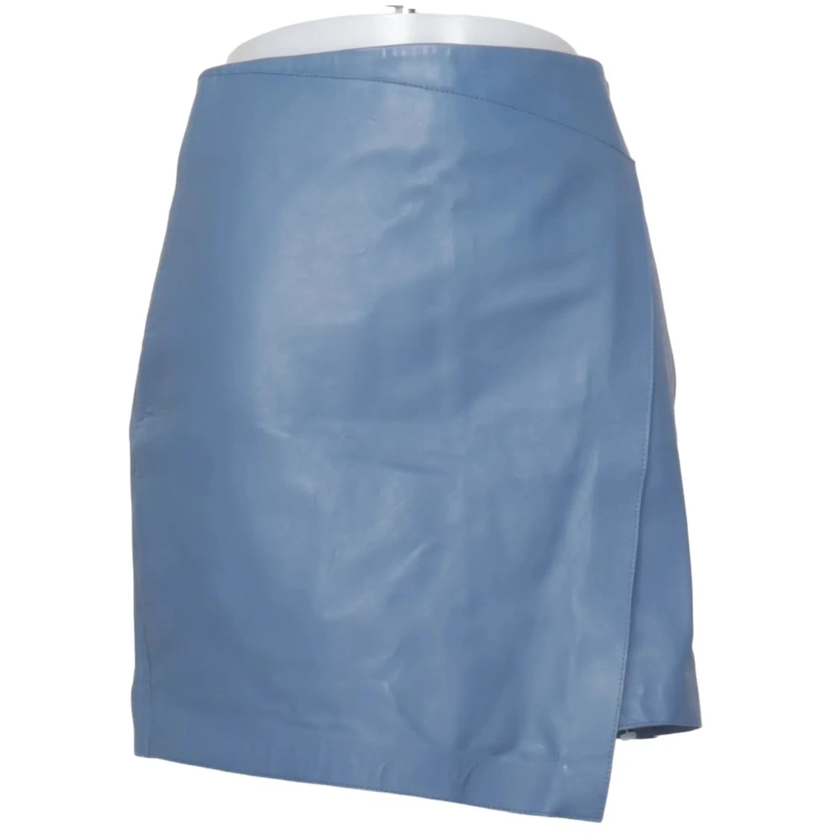 Dagmar, Wickelrock, Größe: 36, Blau, Leder, Einfarbig, Damen #t9O