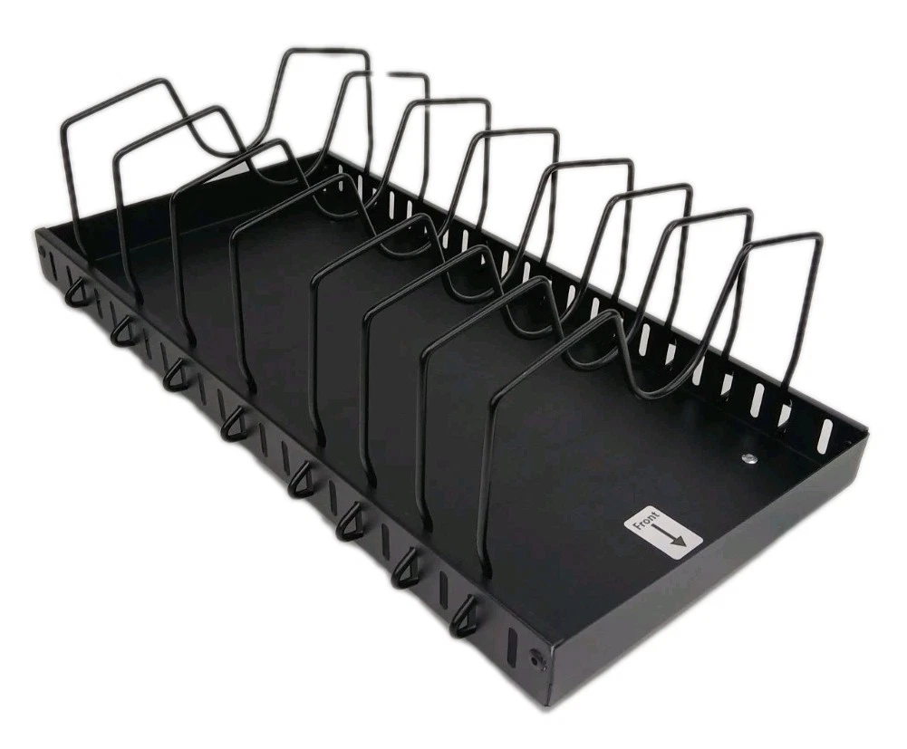 Lot Of 2 Storage PRack Pots, Pans, Lid Pull out Kitchen Cabinet Organizer Black