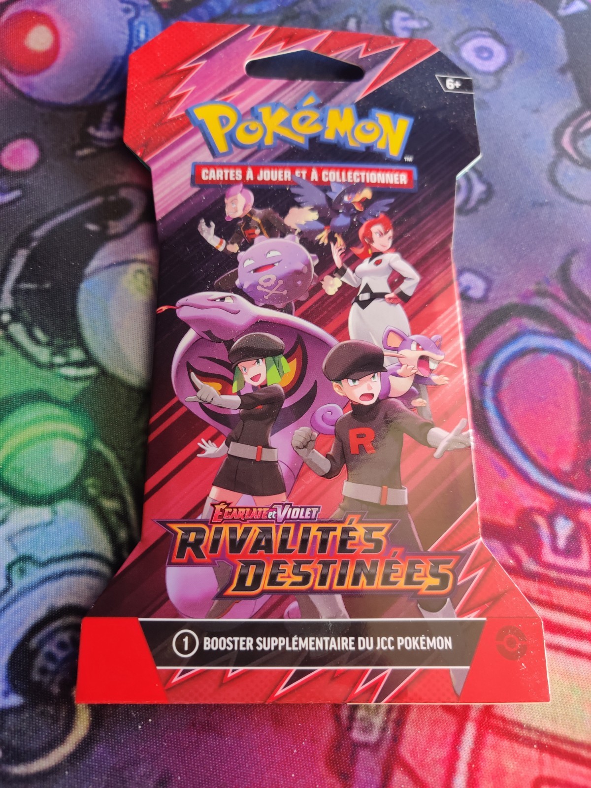 Booster 10 Cartes Pokémon Écarlate Et Violet Rivalités Destinées EV10 Carte Fr