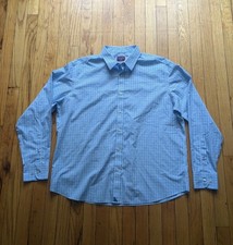 UNTUCKit Shirt Mens XL Plaid Relaxed Fit Button Down Preppy Office Classic