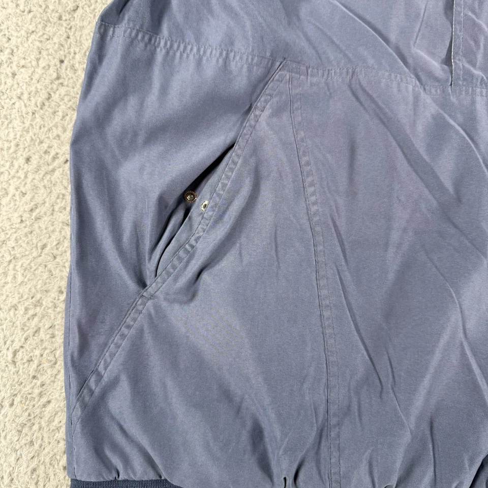 Pebble Beach Pullover Vest Mens XL Blue Water Resistant Windbreaker Golf Jacket - Image 4 of 4