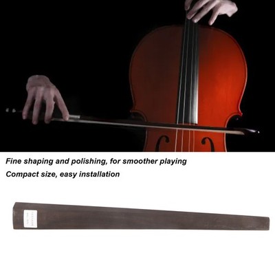 4/4 Cello-Griffbrett Aus Ebenholz Ersatzgriffbrett Für Cello Zubehör