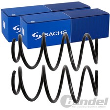 2X SACHS FAHRWERKSFEDER FEDERN SATZ VORNE passend für MAZDA 3