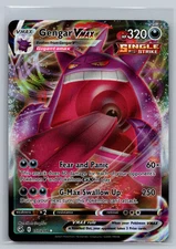 Gengar Vmax Holo 157/264 Pokemon TCG English Card Fusion Strike Ultra Rare NM