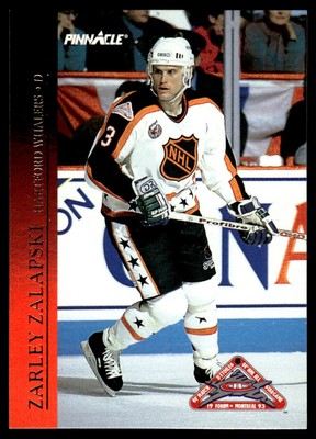 1993 Score Pinnacle All-Stars #2 Zarley Zalapski - Hartford Whalers