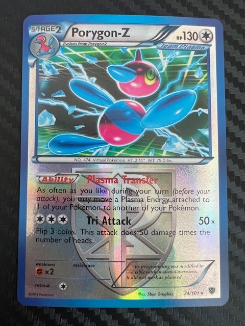 Pokémon TCG Porygon-Z 74/101 Reverse Holo BW Plasma Blast LP