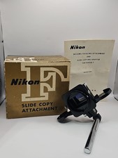 VTG Nippon Kogaku Nikon F Slide Copy Attachment w/ Box Instructions