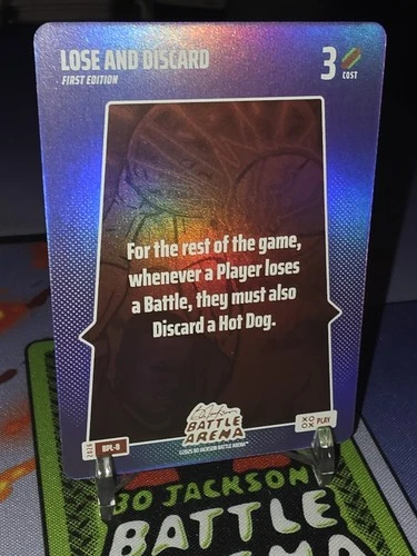 Bo Jackson Battle Arena Griffey Set Lose and Discard Bonus Play BPL-8 Foil