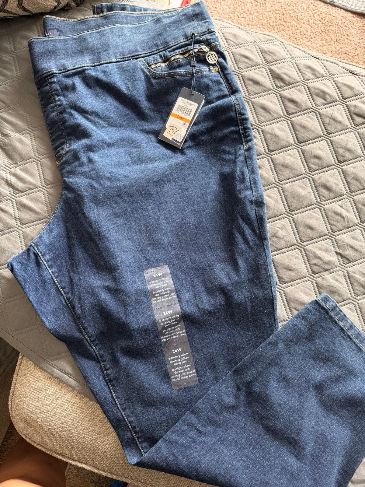 tommy hilfiger woman jeans pants Heritage demin 24W