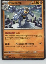 Machamp (Cosmos Holo) 068/165 Scarlet & Violet 151