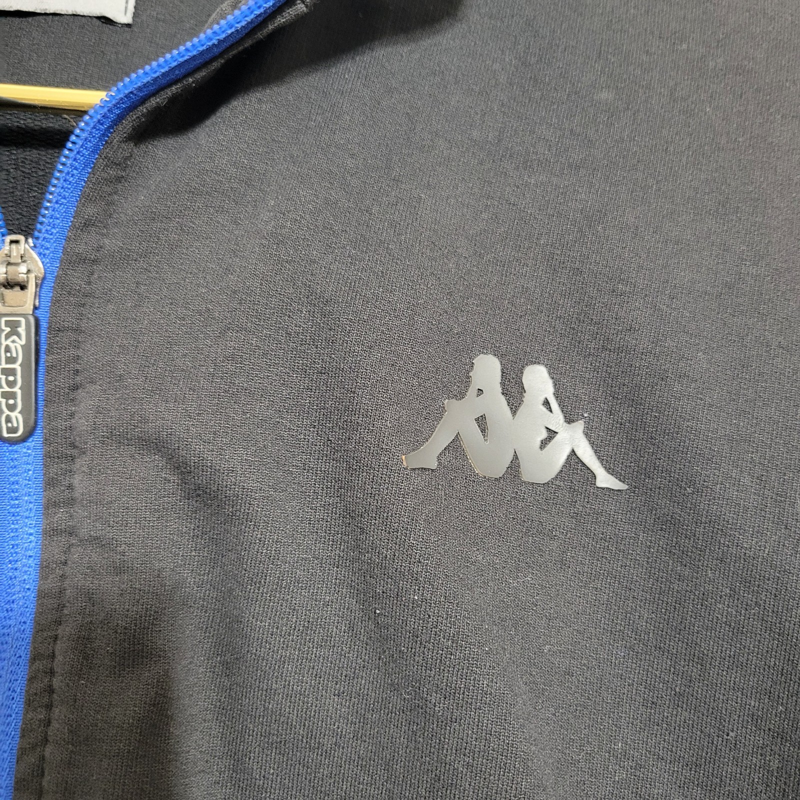 KAPPA Jacket Men Extra Large Black Solid Full Zip… - image 8