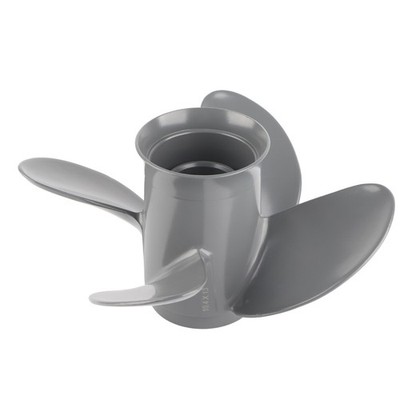 10 3/8x13 Outboard Propeller High Thrust 4 Blades Aluminum Alloy Fit For Out SET